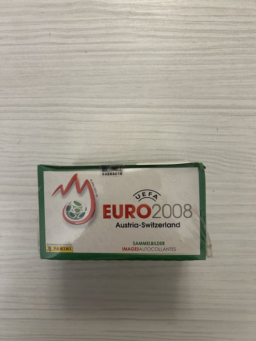 Промоция! Panini Euro 2008 – пълна запечатана кутия със 100 пакетчета