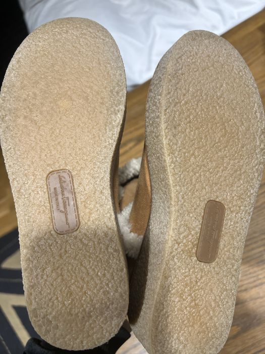 Salvadore Ferragamo cizme piele intoarsa !  marimea 4- 37 eu