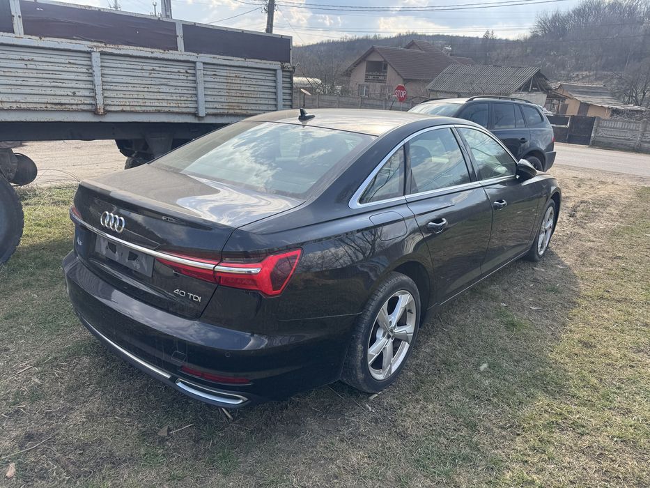 Fata completa audi a6 c8 2019 motor 2.0 tdi DFBA TXD LY9T bot complet