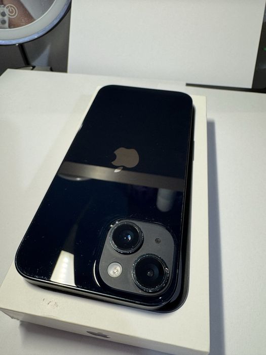 iPhone 14, 128GB, negru (Midnight)