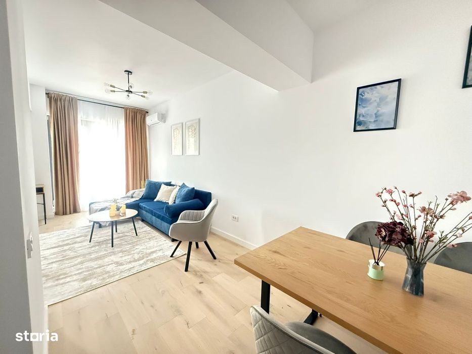 2 camere premium de inchiriat in First Estates Pipera | Mobilat comple — fotografia 3