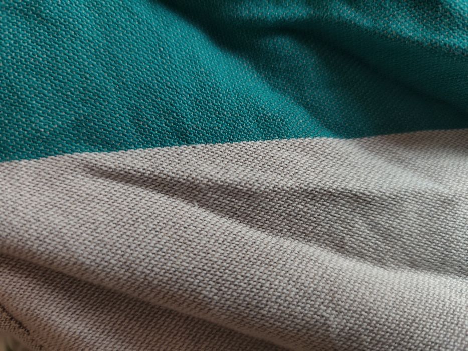 Ринг Слинг LennyLamb Basic, сиво и зелено