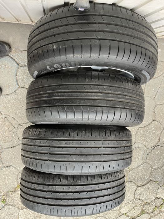 Jante aliaj 5x112mm, anvelope vara 205/60 R16, Audi A4 B8, B9, A6 C6