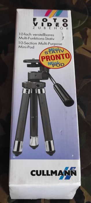 Trepied / tripod / stativ - foto video nou nefolosit  CULMANN 50011- 10 segmente
