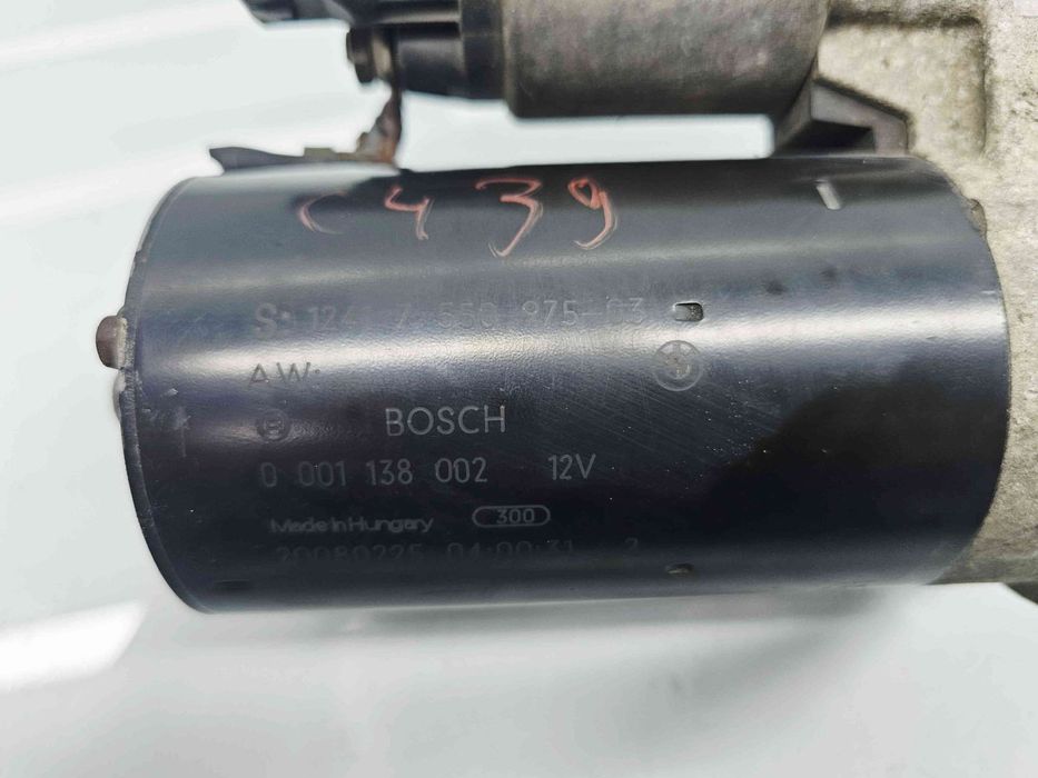 Electromotor 9 dinti  Bmw 1 (E81, E87) [Fabr 2004-2010] 7550975 2.0 N
