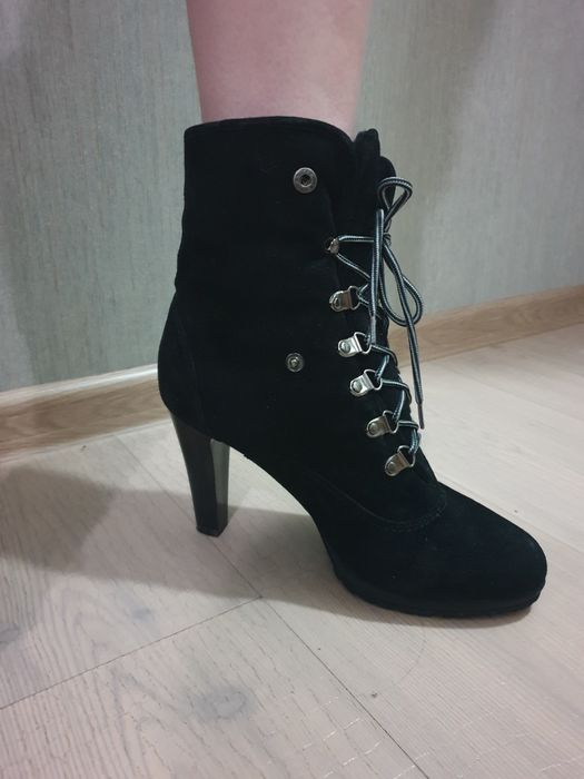 Батильоны замшевые натуральные