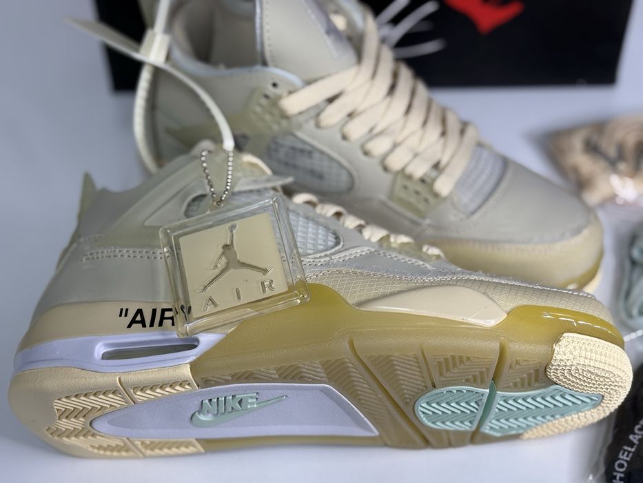 Jordan 4 Retro Off White Sneakers 40-44