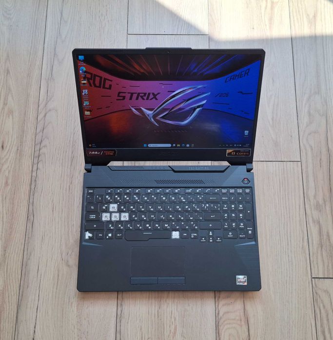 15.6' 144hz Asus TUF Ryzen 7 5800H/RTX 3060 6GB GDDR6/16GB/1TB SSD