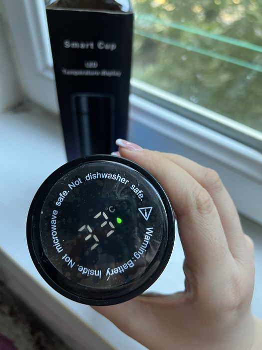 Термос новый с датчиком