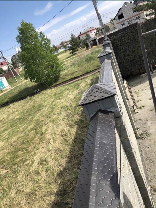 Колпаки и парапеты