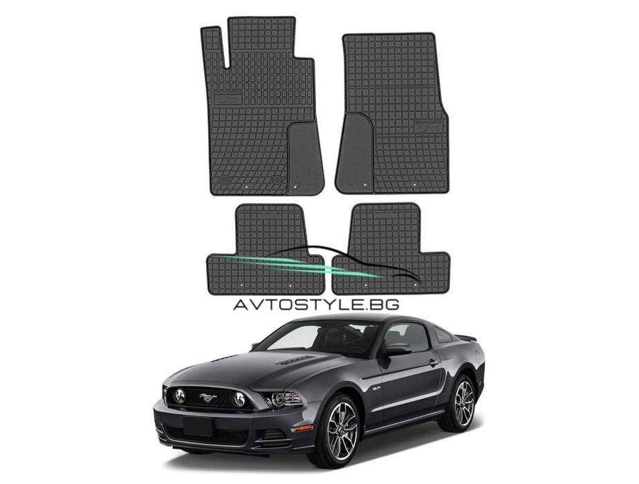 Гумени стелки за Ford Mustang 2004-2014 г., Frogum - El Toro