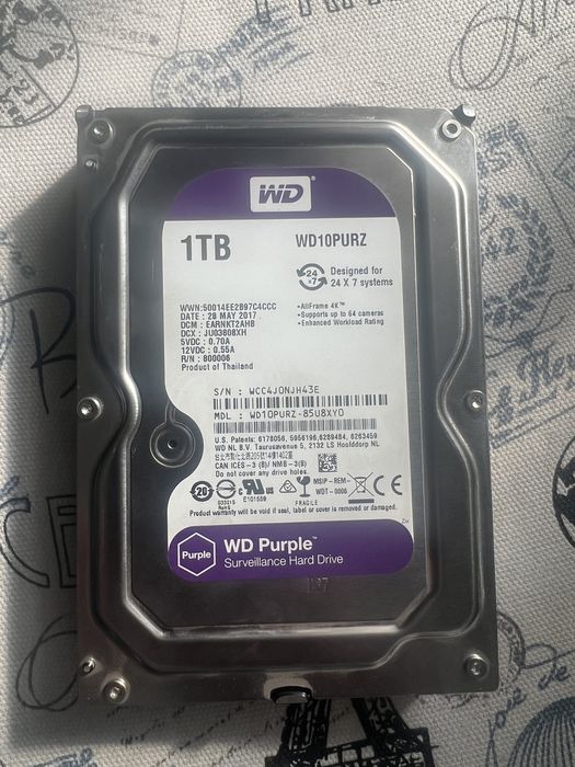 Жесткий диск для видеонаблюдения