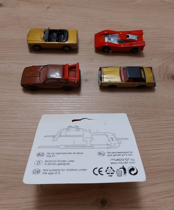 Лот колички Мачбокс / matchbox made in Bulgaria