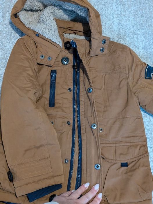 Дебела зимна парка 116 размер