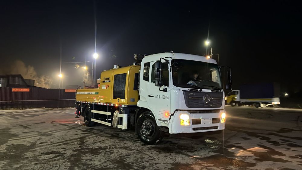 Автобетонасос стационарный Услуги Алматы