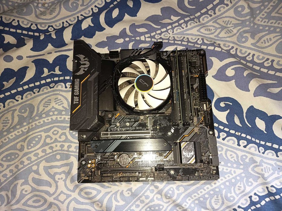 Kit gaming gen 10, placa de baza Asus Tuf Gaming B460 Wifi + 16gb ddr4  2666mhz + cooler