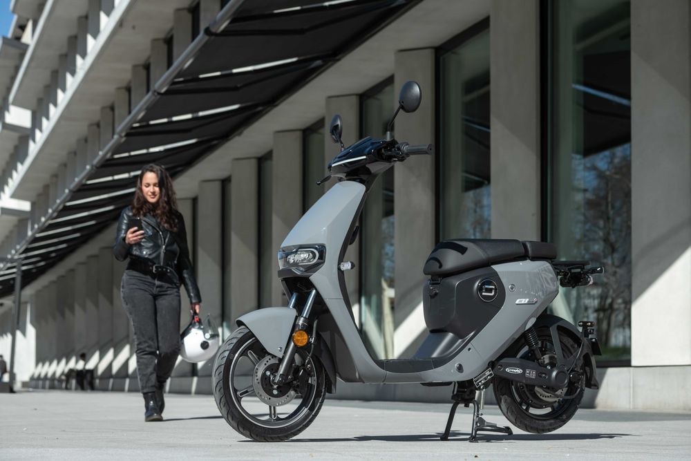 Електрически мотопед – мотор – скутер – SUPER SOCO – CU MINI