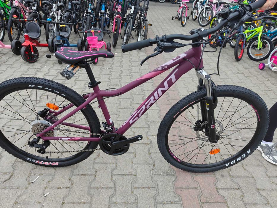 PA Алуминиев велосипед 27.5" HUNTER LADY розов