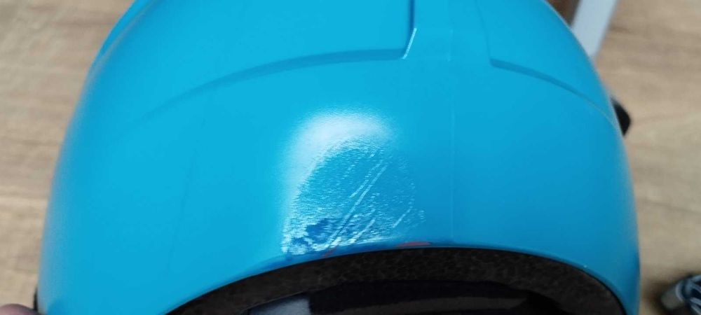 Ски каска и очила използвани