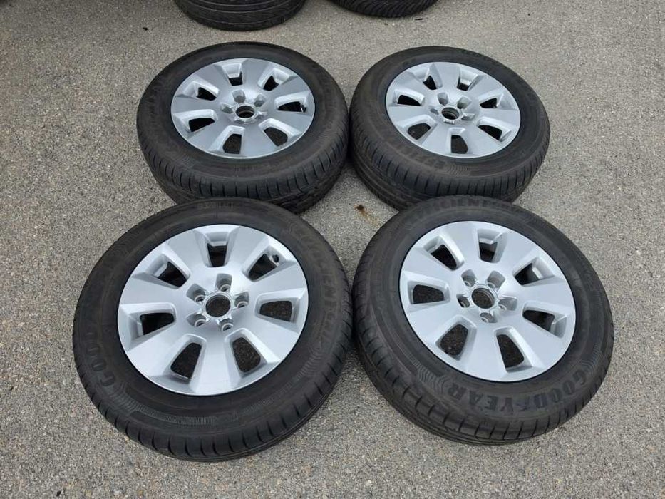 4 бр. Летни гуми 225/60 R16 с алуминиеви джанти 5x112 Audi VW Seat Skoda