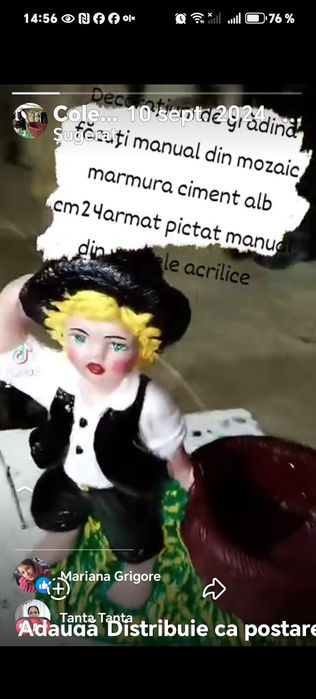Marmura și mozaic candele și decorațiuni  de interior exterior