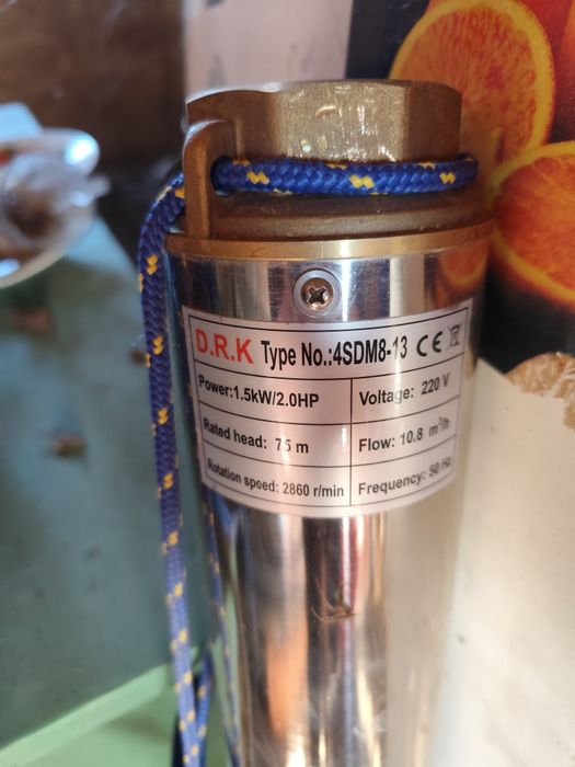 Pompa submersibila putere mare . Folosită o singură data