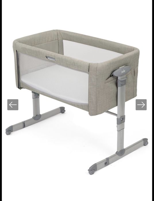 Cosleeper PATUT PLIABIL 2 IN 1 PENTRU COPII JOIE ROOMIE GLIDE, ALMOND