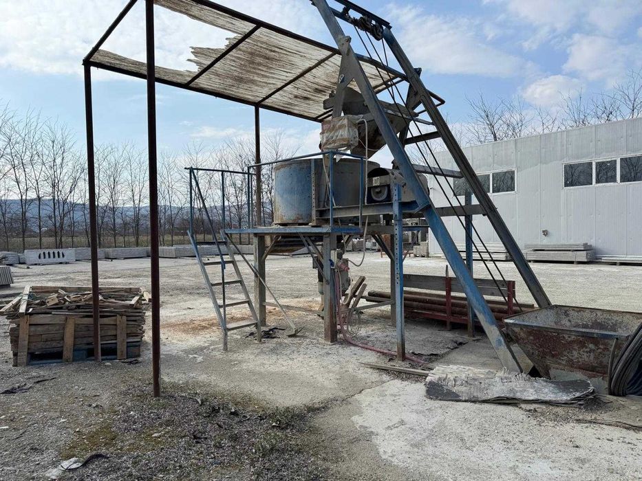 mini statie de preparat betoane umede si semiumede