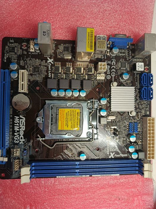 ASRock H61M-VG3 продам