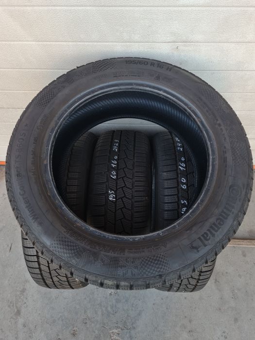 Зимни гуми 4 броя CONTINENTAL WinterContact TS860s 195 60 R16 дот 2423