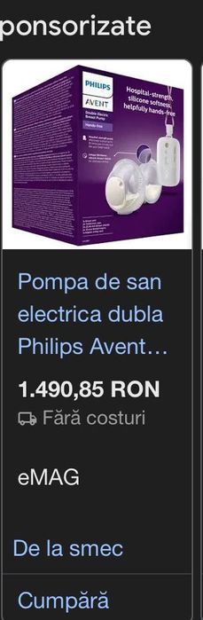 Pompa de san electrica