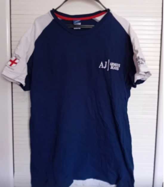 Оригинална тениска Armani x Reebok x Olimpia Milano