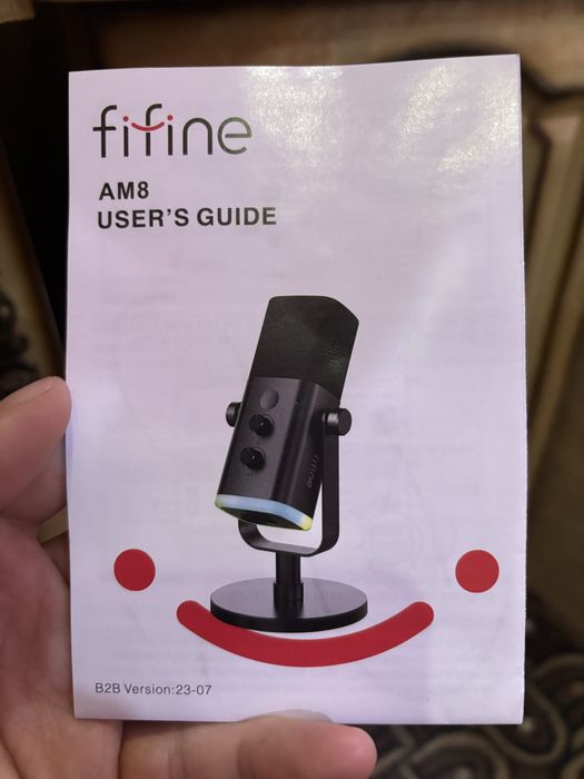 Mikrafon Fifine AM8 (Yangi, Full komplekt)