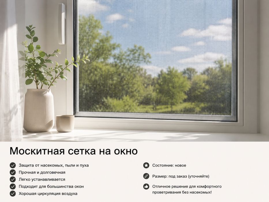 Внутренние москитные сетки