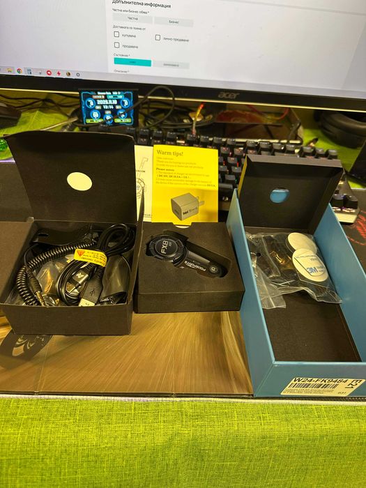 Moto Intercom, водоустойчив Bluetooth 5.0, HD звук, 900mAh батерия