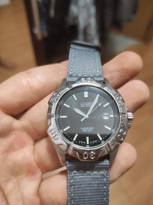 Citizen Saphire / Safir Eco-Drive WR 100