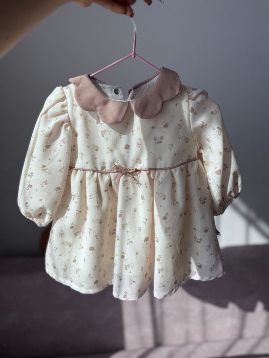 детское нарядное платье 6-9 мес