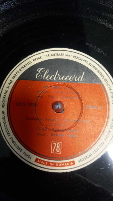Patefon His Master's  Voice - Nathan Mischonzniky Coltei nr 7
