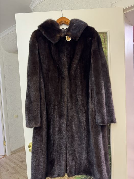 Норк шуба + норк шапка, торг