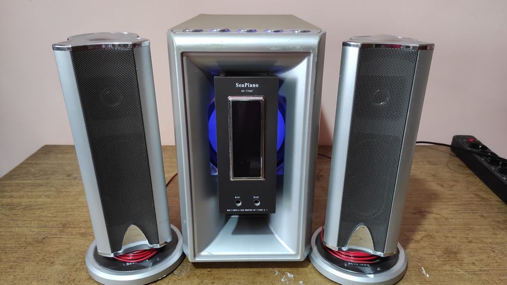Сабвуфер активный 2.1, Sea Piano SP-7700F
