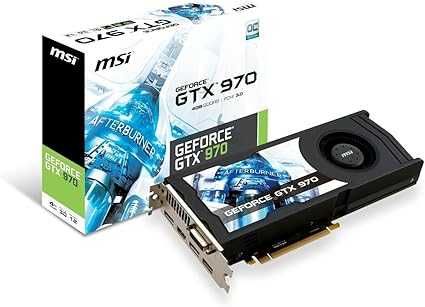 MSI GeForce GTX 970 4GB OC DirectX 12 VR READY, GTX 970 4GD5 OC