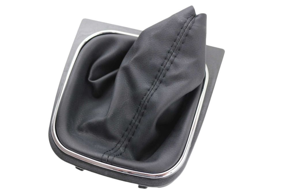 Кожен маншон кожичка за скоростен лост черен за VW Golf 5 6 2003+