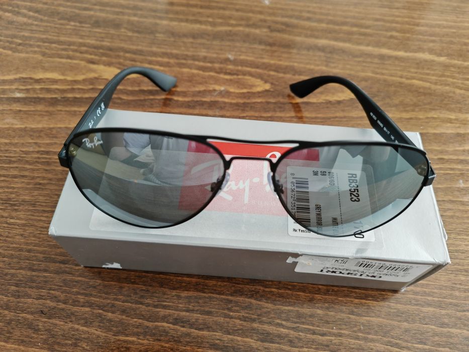 Нов модел на Ray-Ban RB3523 MATTE BLACK