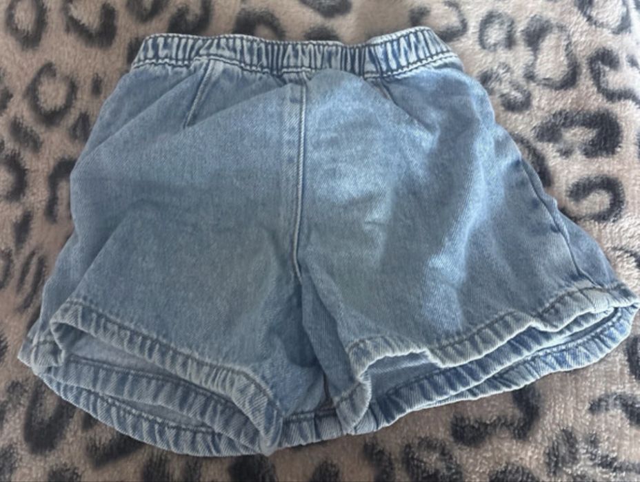Fusta pantalon denim Zara