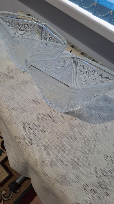 Салатница  хрусталь советская 6шт