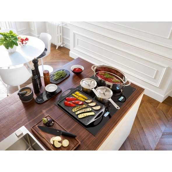 Plita inductie Franke, 8 zone de gatit, negru MYTHOS FMY 808 I FP BK,Garantie