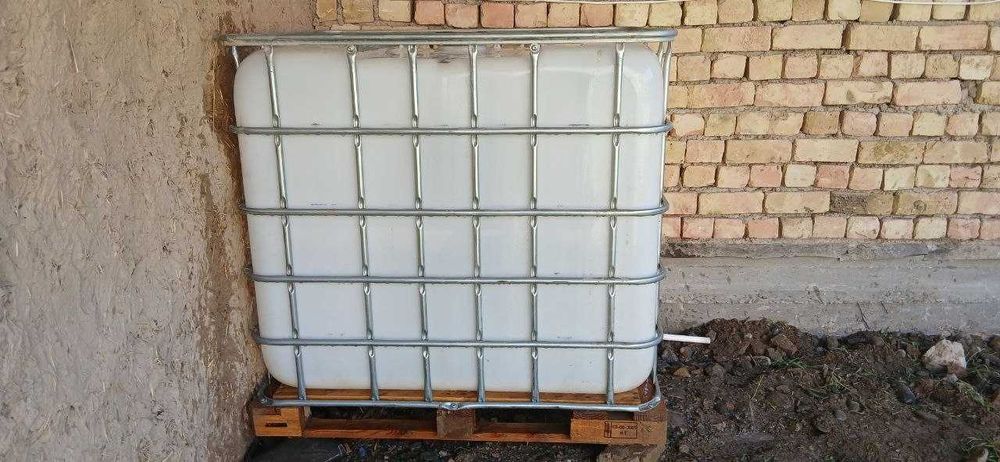 Емкость, бочка, еврокуб - 1 тн