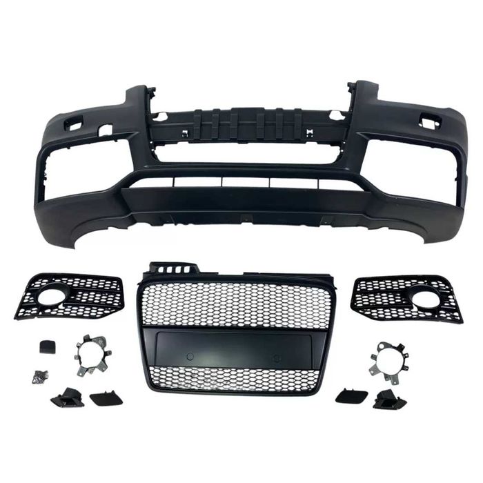 Предна броня Audi A4 B7 (04-08) S-Line Design с черна или хром решетка