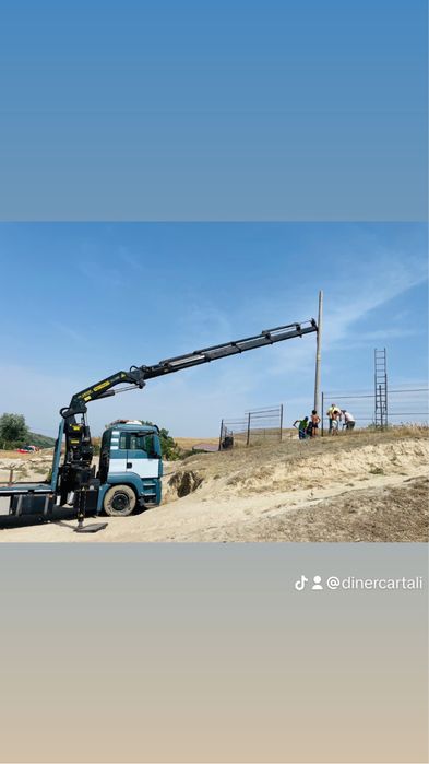 Servicii Camion cu Macara, Inchirieri macara