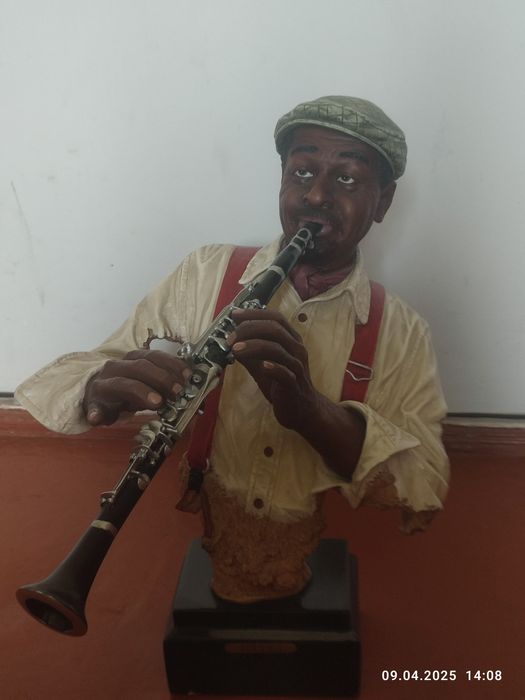 Статуэтки джазовых исполнителей из смолы